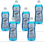 Juniper CLEAN, Dish Soap, Juniper Scent, Liquid Dish Washing Soap Squeeze Bottle 25 Fl Oz (Pack of 6)