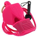 Fox 40 Classic CMG Whistle with Lanyard Referee Coach, Safety Alert Pink