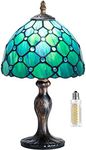 Tiffany Table Lamp Stained Glass Cr