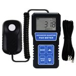 Quantum PAR Meter, PAR Light Meter for Plants - Accurate Measurement of LED Grow Lights (400-700nm) Grow Light Meter, Indoor Plants Meter for Photosynthesis Light Intensity Indoor Gardening Plant