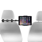 MacAlly Car Headrest Mount Holder for Apple iPad Pro/Air/Mini, Tablets, Nintendo Switch, iPhone, Smartphones 4.5" to 10" Wide with Dual Adjustable Positions and 360° Rotation (HRMOUNTPROB)