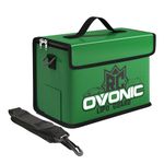 OVONIC Lipo Safe Bag Fireproof Explosionproof Bag Large Capacity Lipo Battery Storage Guard Safe Pouch for Charge & Storage(260X130X180mm 251g)