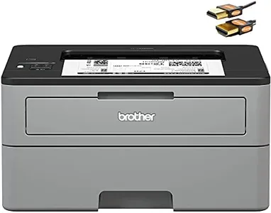 Brother HL-L2350DW Series Compact Wireless Monochrome Laser Printer - Mobile Printing - Auto Duplex Printing - Up to 32 Pages/min - Up to 250 Sheet Paper - 1-line LCD Display + HDMI Cable