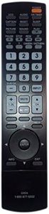 GXEA 1-800-877-5032 Remote Control Replaced for Sanyo DP37840 DP42840 DP46840 LCD55L4 DP50710 DP50740 DP52440 DP55360 HDTV LCD TV