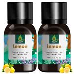 2care Lemon Oil | Lemon Essential Oil For Skin, Hair & Diffuser (Pack Of 2)