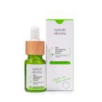 Nature Derma 10% Vitamin C Serum with Natural Biome-Boost™| Reduces Dullness & Blemishes| Brighter, Healthier & Strengthened Skin | 10ml | Dermatologically Tested