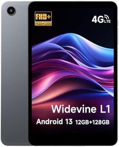 ALLDOCUBE iPlay 50 Mini Android 13 Tablet, 8.4 Inch Widevine L1 Tablet, FHD 1920x1200 Incell IPS, 12(4+8)GB RAM 128GB ROM/TF 512GB, Octa-Core 1.6GHz Tablet PC, 4G LTE/5G WiFi/BT 5.0, Google GMS