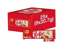 KitKat 2 Finger Milk Chocolate Biscuit Bar, Pack of 9