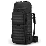 Mardingtop 75L Molle Internal Frame Backpacks for Men,with Rain Cover for Hiking,Camping,Backpacking,Travelling