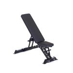 Adjustable Bench [Bells of Steel] Buzz Saw Flat Incline Decline Weight Bench - Adjustable Bench Incline Weight Bench, up to 6 Incline Angles, Foldable Lifting Bench for Easy Storage - 11 Gauge Steel, 1000lb Capacity