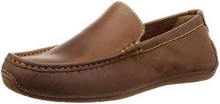 Cole Haan Men's Somerset Venetian II Loafer, Dark Camel, 8.5