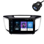 Modorwy Hyundai Creta 2014-2019 Wireless CarPlay & Android Auto 9inch 1280P HD Car Android Display with Gorilla Glass | Android 13 | TS-9 Processor | 1GB RAM & 32GB ROM - AHD Camera & Frame Included