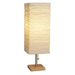 Adesso 8021-12 Dune Table Lamp, Natural