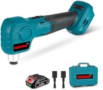20V Auto Hammer Kit includes 2.0Ah Lithium Battery, 2 Sleeve and Carrying Case, Palm Nailer Cordless