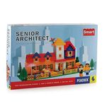 PEACOCK TOYS AND GAMES Multicolor Senior Architect Blocks Set Home Building Blocks for 6+ Years Boys and Girls - 610 Pieces