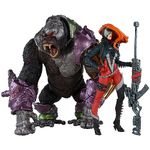 McFarlane Toys - Spawn - She-Spawn & Cygor Action Figure 2pk Gold Label