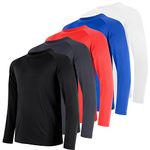 CE' CERDR Long Sleeve Tshirt Men - Quick Dry Moisture Wicking Long Sleeve Shirts Sun Protection T-Shirts for Fishing Hiking Running