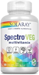 Solaray Spectro Vegetarian Multivitamin | 180 VegCaps