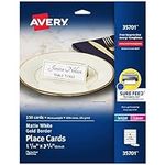 Avery® Printable Place Cards with S