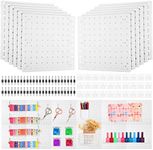 Macarrie 12 Pieces Pegboard Wall Pa