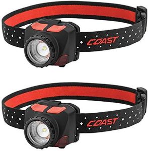 Coast FL84 575 Lumen Dual Color Focusing LED Headlamp 2-Pack