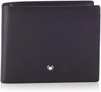 Montblanc Meisterstück Wallet No. 05524 5524 Unisex Adult Purse, Black (Schwarz), 12 Centimeters, Classic