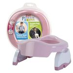 Kalencom Potette Plus 2-in-1 Travel Potty Trainer Seat Pastel Pink