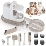 Redroad Dog Grooming Kit, 5/8/12 Kpa Pet Grooming Vacuum, 400W Powerful Suction Dog Grooming Clippers professional, 1.3L Cat Vacuum for Shedding Grooming, 6-in-1 Trimmer Tool for 99% Hair