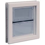 Ideal Pet Products Air Seal Pet Door with Telescoping Frame, Small, 6.63" x 7.25" Flap Size
