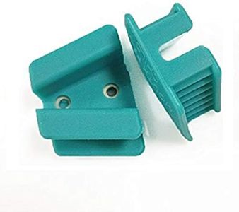 Easyinsmile Autoclavable Dental Silicone Mouth Prop Bite Block Latex Free 2pcs/Pack (Blue)