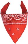 Beistle - 60753-R - Red Bandana- Pack of 12