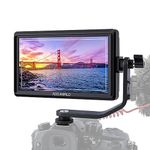 FEELWORLD FW568 V2 Camera Field Monitor with 4k HDMI 5.5 Inch Ultra Bright Screen 3D Lut Small Full HD 1920x1152 IPS Video Peaking Focus Assist for DSLR Cameras Include Sunshade and Tilt Arm Mount