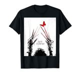 Tim Burton's Edward Scissorhands Red Butterfly Movie Poster T-Shirt