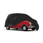 Xtremeauto Indoor Classic Breathable Soft Car Cover For Classic Rover For Mini Cooper (Black)