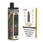 SMOK RPM80 Kit 2mL 80W E Cigarette Vape Starter Kit 3000mAh SMOK RPM 80 Exceptional, Robust, Compact All-in-one Next-Gen SMOK POD (Fluid Gold) No Nicotine