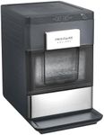 Frigidaire Gallery, 33 Lbs. Countertop Ice Maker, Nugget Shaped Ice, Stainless Steel Trim, Black
