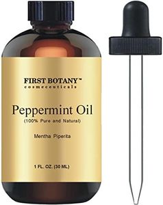 First Botany, 100% Pure Peppermint Oil - Premium Peppermint Essential Oil for Aromatherapy, Massage, Topical & Household Uses - 1 fl oz (Peppermint)