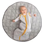 Malabar Baby Organic Cotton Quilted Winter Weight Wearable Blanket Baby Sleeping Sack for Newborns, Unisex, Perfect, Erawan, Small (0-6M)