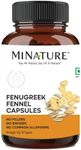 Fenugreek Fennel Seed Capsules - 1000 mg - 45 day supply