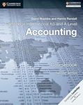 Cambridge International AS and A Level Accounting Coursebook
