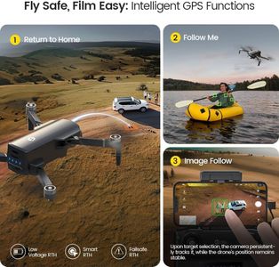 Holy Stone HS360S GPS Drone – 4K Camera, Foldable Quadcopter
