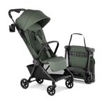 Mompush Nexis Carbon Travel Stroller, Ultra-Lightweight 11.5 lbs, Compact & Airplane Carry-On Approved, One-Second Auto-Fold, One-Hand Full Recline, from Birth to 50 lbs, JPMA Certified