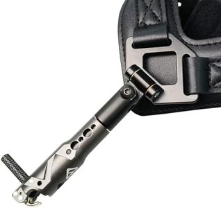 THREE ARCHERS Archery Bow Release Quick Shot Release Magnetic Auto-Trigger Single-jaw Release with Leather Buckle Wrist Strap Compound Bow Release Aid