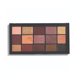 Revolution Beauty London, Reloaded, Eyeshadow Palette, Highly Pigmented, 15 Shades, Matte and Shimmer Finishes, Velvet Rose
