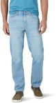 Wrangler Authentics Men's Comfort Flex Waist Relaxed Fit Jean, Aaron, 34W x 29L