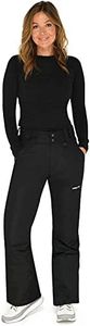 Arctix Women's Insulated Snow Pants, Black, Small