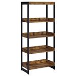 Coaster Furniture 800657 Estrella Antique Nutmeg Bookcase