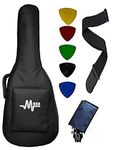 Mexa Guitar Bag Compatible With - 38" 39" 40" 41" 42" Inch Guitar -Yamaha, Cort, Ibanez, Fender, Vault, Kadence, hobner, Givson, havana & Other Brands Guitar With Guitar Belt & Head Cover.