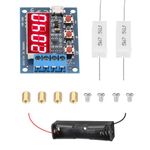 Electrobot ZB2L3 Battery Capacity Tester with 18650 Battery Holder, Microcontroller Display, 12V Power Adapter