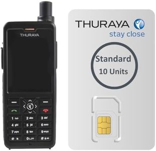 OSAT Thuraya XT-PRO Satellite Phone + 10-Unit Standard Prepaid SIM | 30-Day Validity | Voice & SMS Coverage for Remote & Emergency Communication